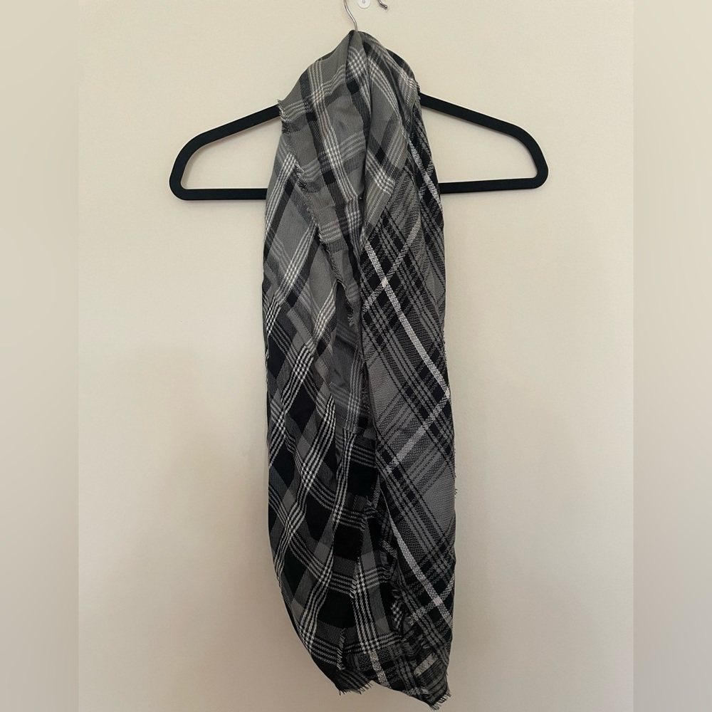 Plaid Infinity Scarf